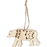 Creativ company http: www.cchobby.nl ornament-ijsbeer-h-4-5-cm-d-0-5-cm-b-7-5-cm-4-stuk-1-doos