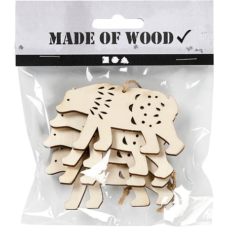Creativ company https: www.cchobby.nl ornament-ijsbeer-h-4-5-cm-d-0-5-cm-b-7-5-cm-4-stuk-1-doos