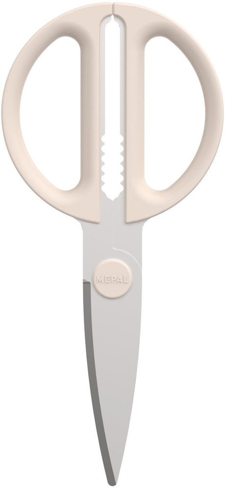 Mepal schaar chef it - keukenschaar - extra functie voor het kraken van noten of openen van een dop - ergonomisch handvat - keukengerei - chalk