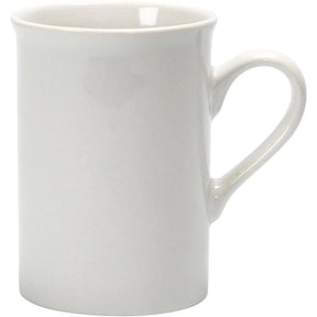 Creativ company porseleinen mok wit 10 cm 2 stuks