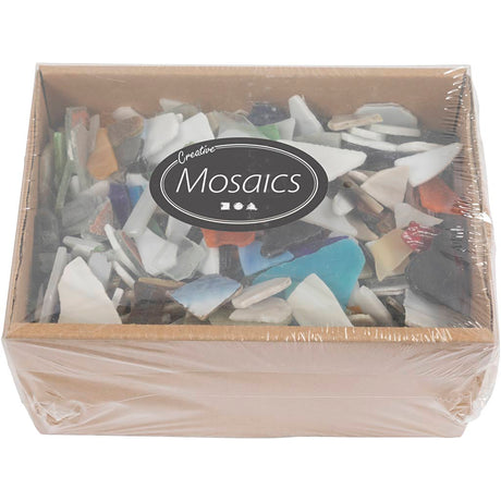 Creotime http: www.cchobby.nl mozaiek-afm-8-20-mm-dikte-2-3-mm-inhoud-kan-varieren-diverse-kleuren-2-kg-1-doos