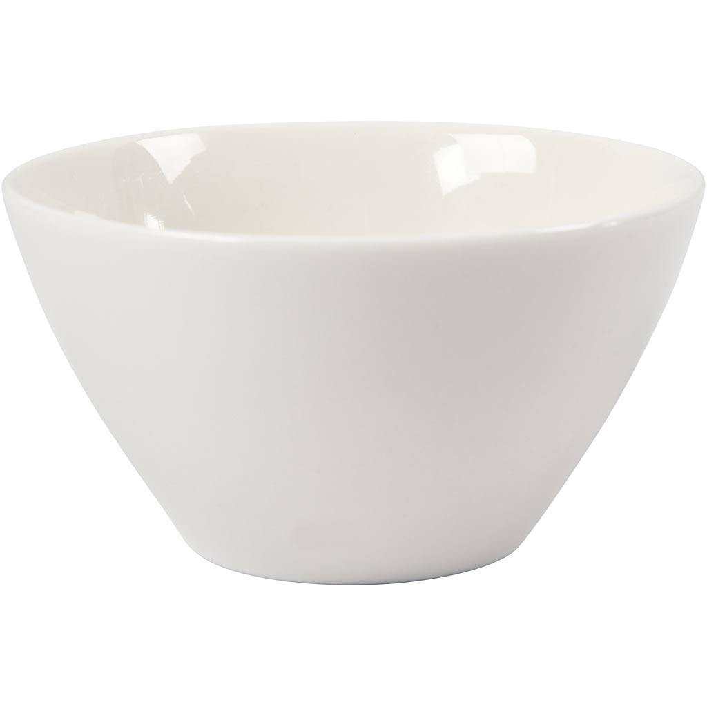 Creativ company http: www.cchobby.nl muesli-kom-h-7-cm-d-12-5-cm-wit-20-stuk-1-doos