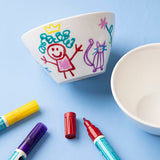 Creativ company http: www.cchobby.nl muesli-kom-h-7-cm-d-12-5-cm-wit-20-stuk-1-doos