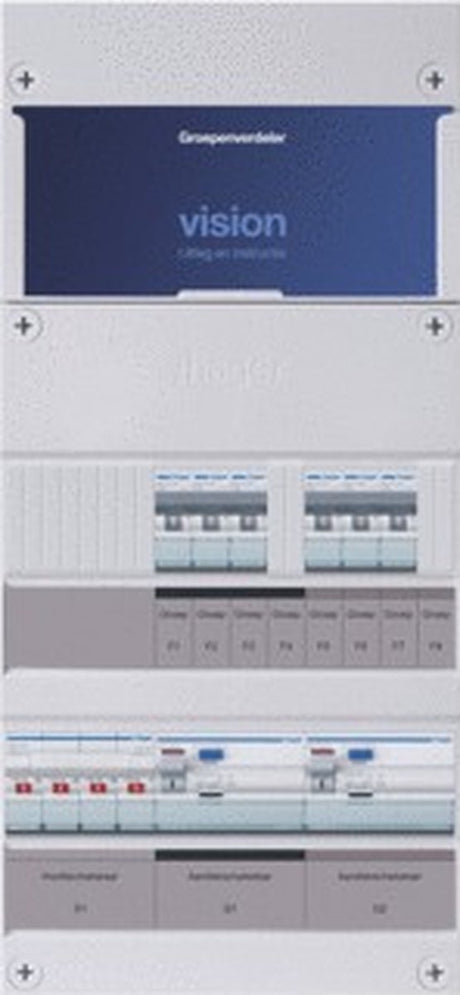 Hager vision installatiekast - vkg33l - e2xxa