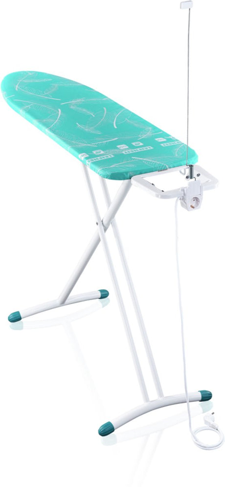 Leifheit strijkplank air board m solid plus - 120 x 38 cm - turquoise