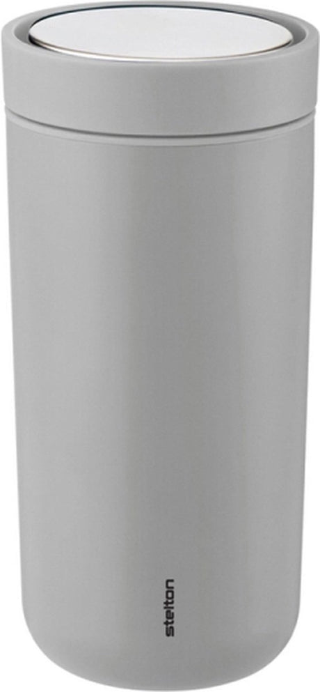 Merkloos sans marque stelton to go click thermosbeker grey