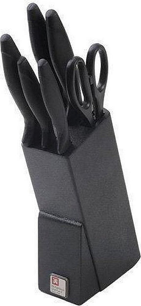 Richardson sheffield - laser cuisine messenset - inclusief messenblok - 6 delig