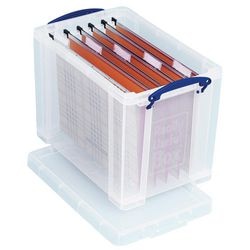 Really useful box opbergdoos 24 liter | transparant