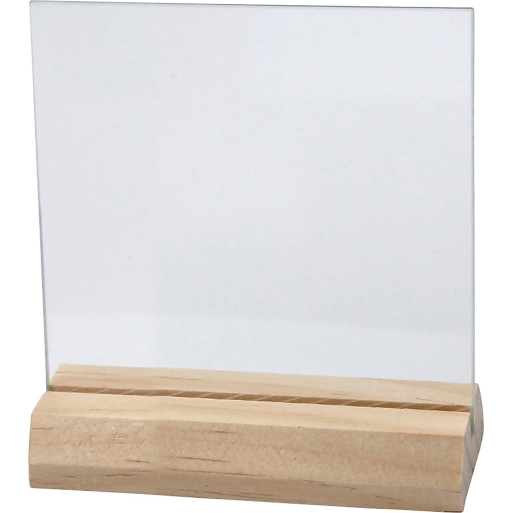 Http: www.cchobby.nl glazen-plaat-met-houten-voet-afm-7-5x7-5-cm-dikte-28-mm-10-set-1-doos