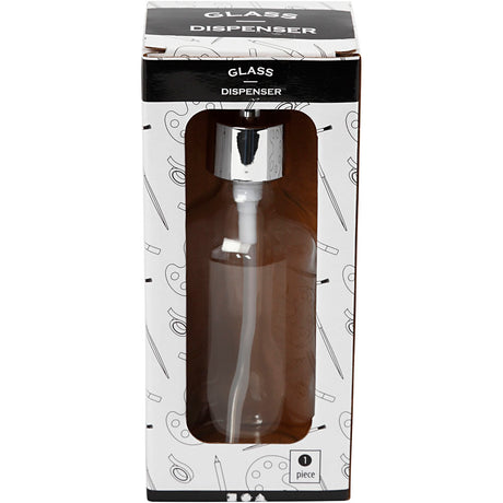 Creativ company glazen zeeppomp - 230ml.