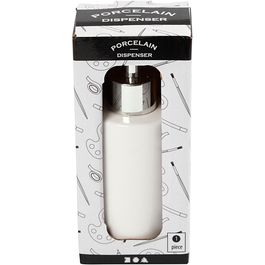Creativ company http: www.cchobby.nl zeeppomp-h-16-5-cm-d-5-5-cm-150-ml-wit-1-stuk