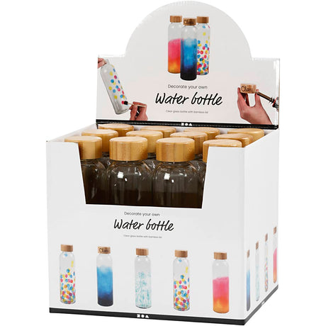 Creativ company https: www.cchobby.nl waterfles-h-22-cm-d-6-7-cm-500-ml-12-stuk-1-doos