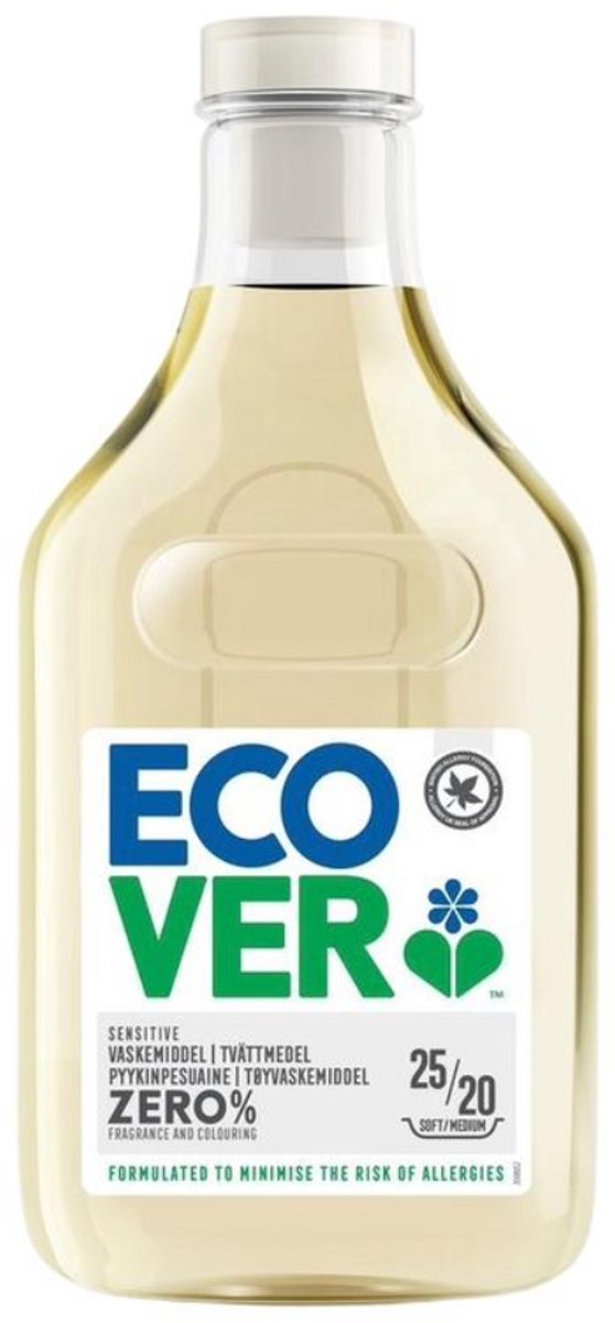 Ecover - wasmiddel - sensitive - zero% - 25wb 1l