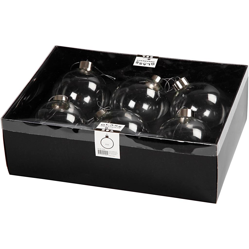 Http: www.cchobby.nl glazen-ornamenten-h-8-9-cm-d-7-9-cm-transparant-6-stuk-1-doos