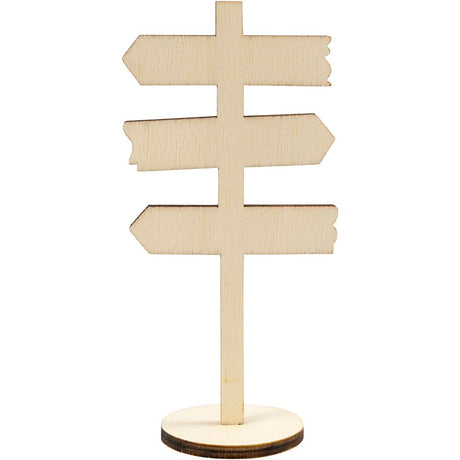 Creativ company http: www.cchobby.nl bord-op-voet-h-12-cm-b-6-cm-1-stuk