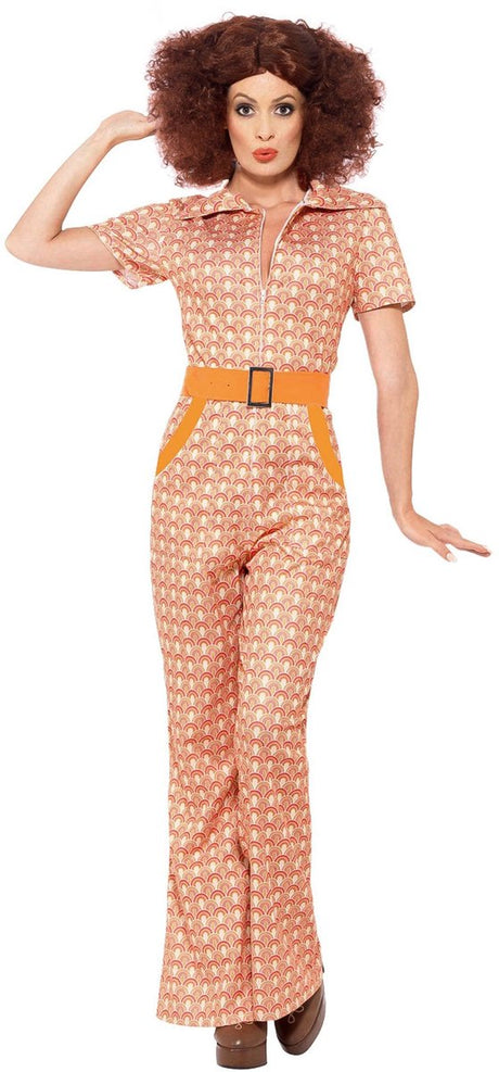 Vegaoo chique jaren 70 kostuum voor vrouwen - verkleedkleding - small s