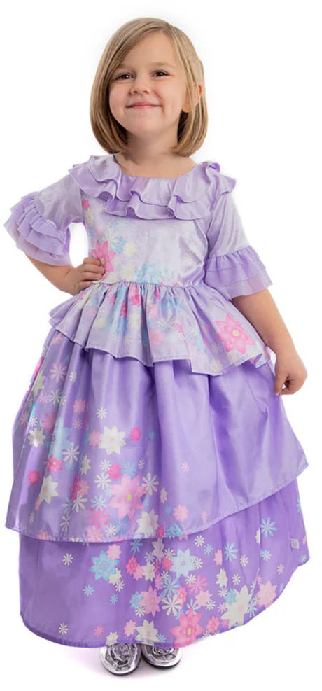 Little adventures - flower jurk – maat 98-104
