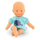 Corolle mon premier poupon badpopje - blauw, 20cm