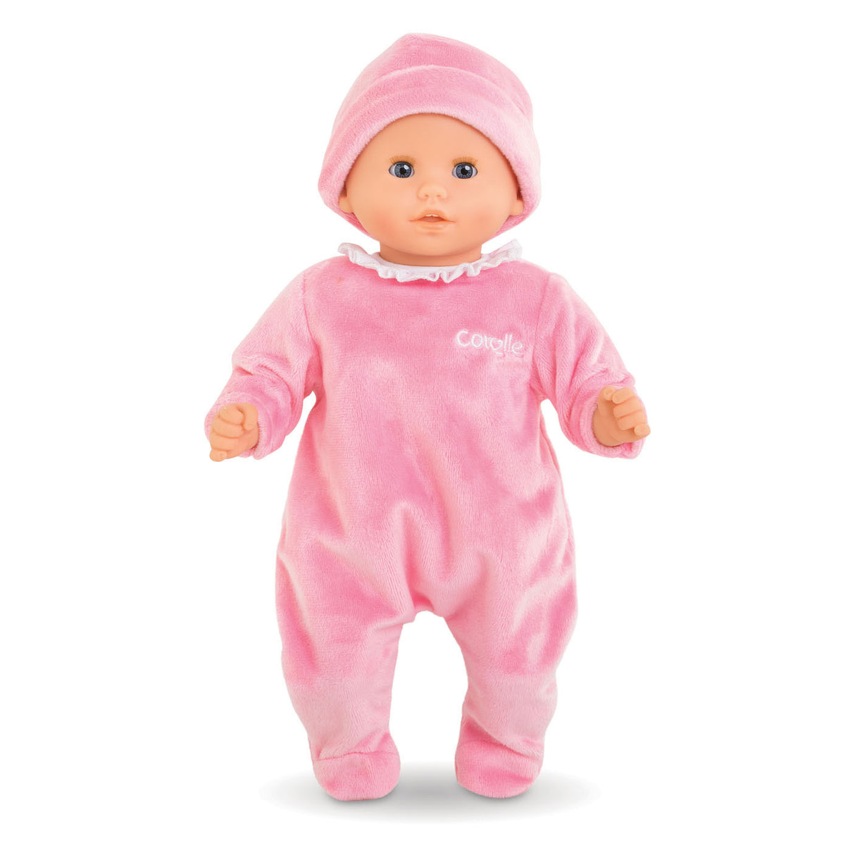 Corolle Mon Poupon Pyjamas Pink med hat, 30 cm