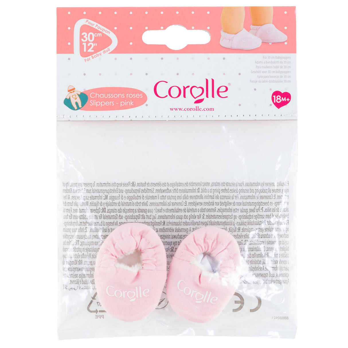 COROLLE MON POUPON DUVERS Pink, 30 cm