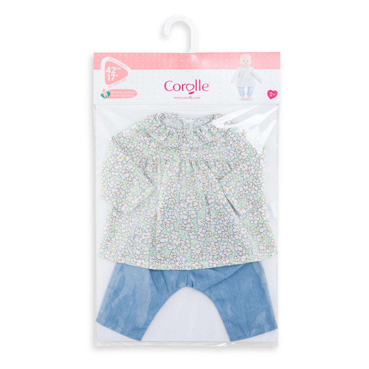 Corolle Mon Grand Poupon Dolls Blease a Broek, 42 ​​cm