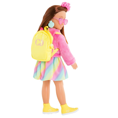 Corolle girls - poppenkleertjes fluo set dressing room