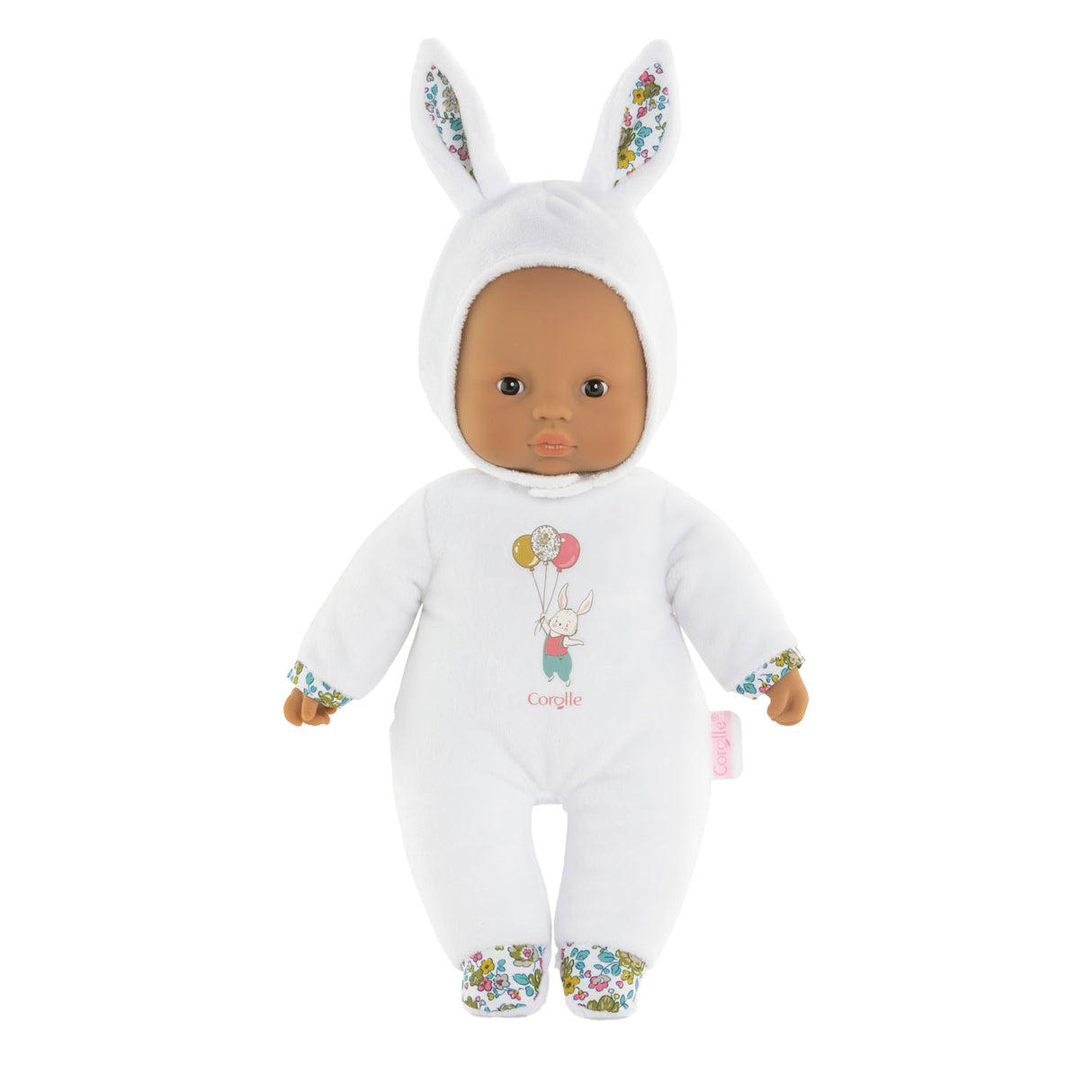 Corolle Mon Doudou süßes Herz Babypop Kaninchen Weiß, 30 cm