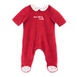 Corolle mon grand poupon hartjes pyjama, 36cm