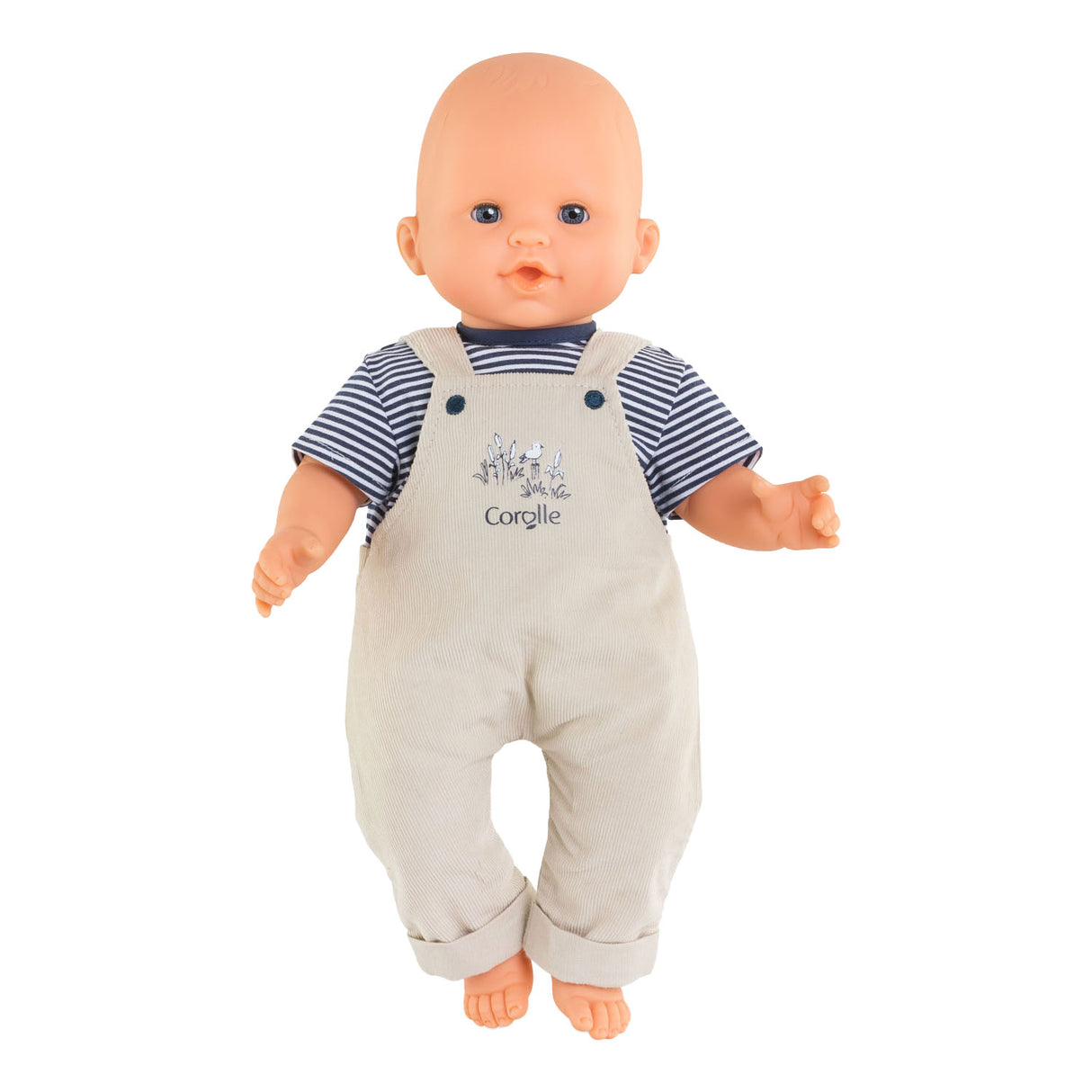 Corolle Mon Grand Poupon Dungarees Ecru och T-shirt, 36 cm