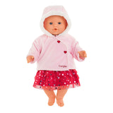 Corolle Mon Grand Poupon Veste Hartjes Pink, 36cm