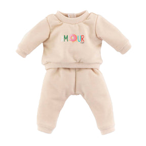 Corolle beige trainingspak voor babypop, 30cm