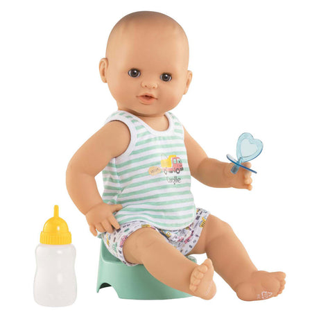 Corolle mon grande poupon drink- en plaspop paul - 36cm