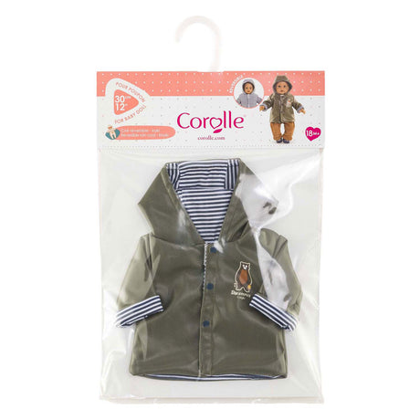 Corolle poppen regenjas omkeerbaar - 30cm