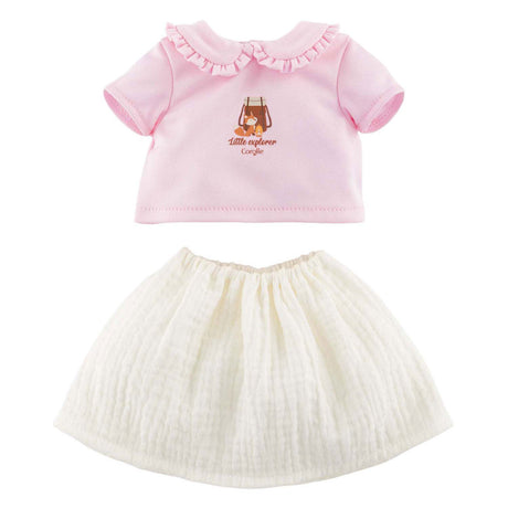 Corolle t-shirt met jurkje kleine ontdekker - 36cm