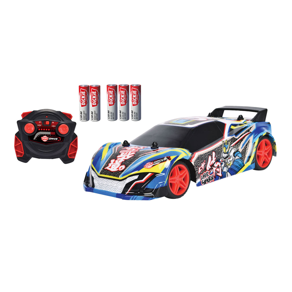 Dickie RC SteEeable Auto Laser Samurai RTR