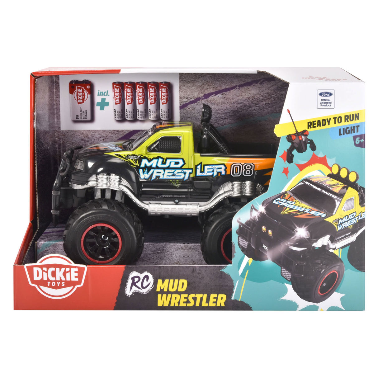 Dickie RC Styrbar Auto Mud Wrestler Ford F150 RTR