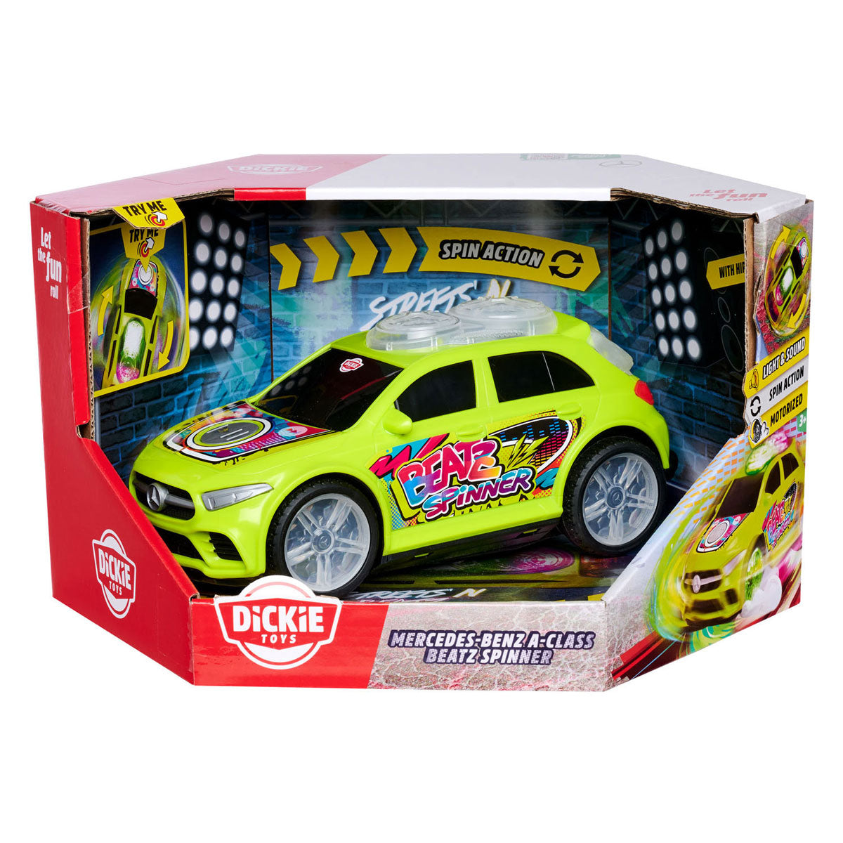 Dickie Mercedes-Benz A-Klasse Beat Spinner Car