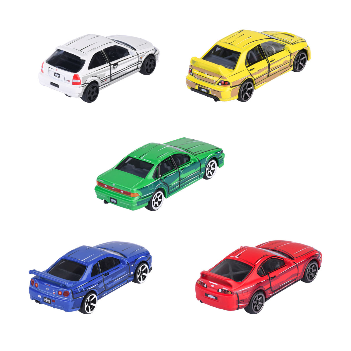 Majorette Japan Series Die-Cast Cars Giftpack, 5 ..