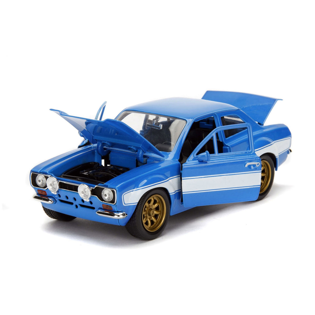 Jada Toys Jada Die Cast Hitro in besno 1974 Ford Escort 1:24