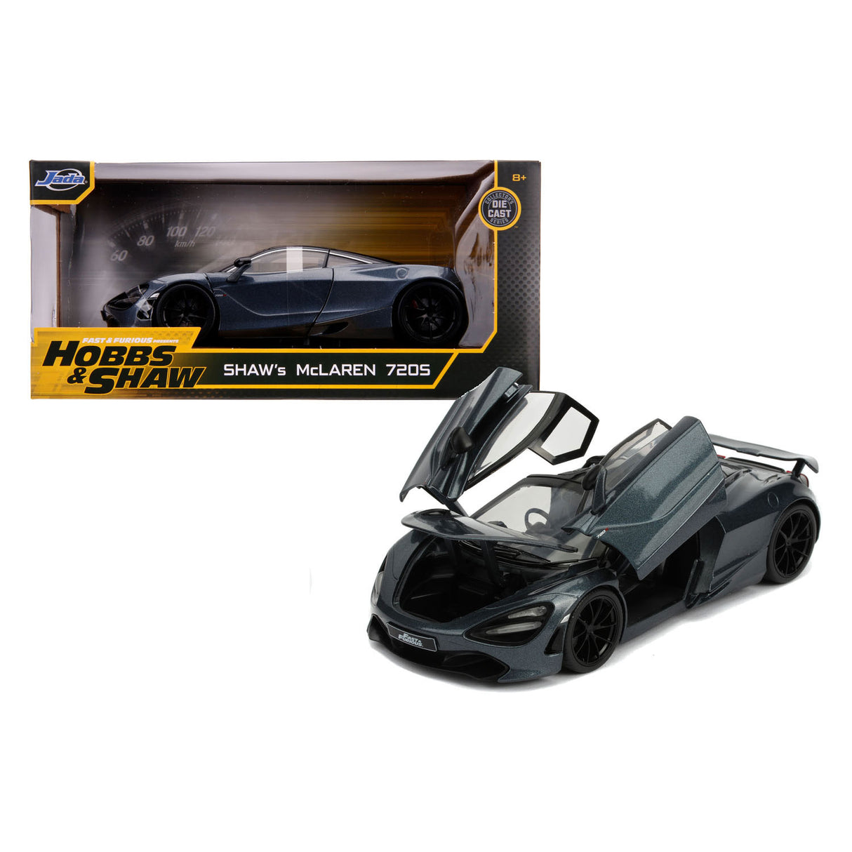 Punti di Jada Jada Die Cast Fast and Furious Shaw's McLaren 720S 1:24