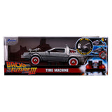 Jada toys jada die-cast time machine (back to the future 3) 1:24