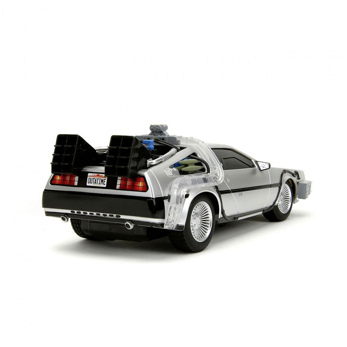 Jada Toys Jada Stearable Auto Back to the Future RC Time Machine 1:16