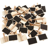 Creativ company http: www.cchobby.nl schoolbord-met-wasknijpers-afm-6-8x4-7-cm-100-stuk-1-doos
