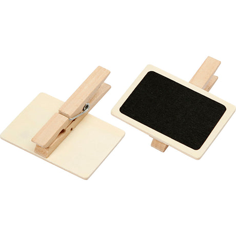 Creativ company https: www.cchobby.nl schoolbord-met-wasknijpers-afm-6-8x4-7-cm-6-stuk-1-doos