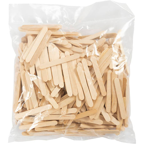 Creativ company http: www.cchobby.nl ijslollystokjes-l-5-5-cm-b-6-mm-naturel-400-stuk-1-doos