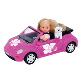 Simba - evi love - evi met beetle wagen 23cm - minipop - vanaf 3 jaar