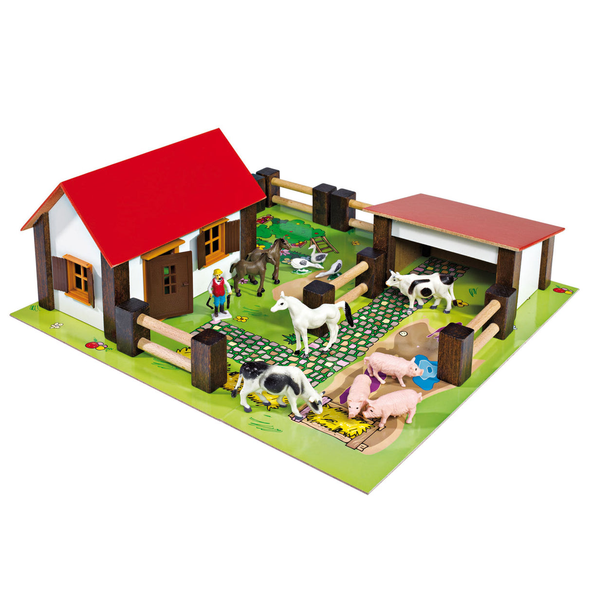 Eichhorn Farm inkl. Tiere und Accessoires