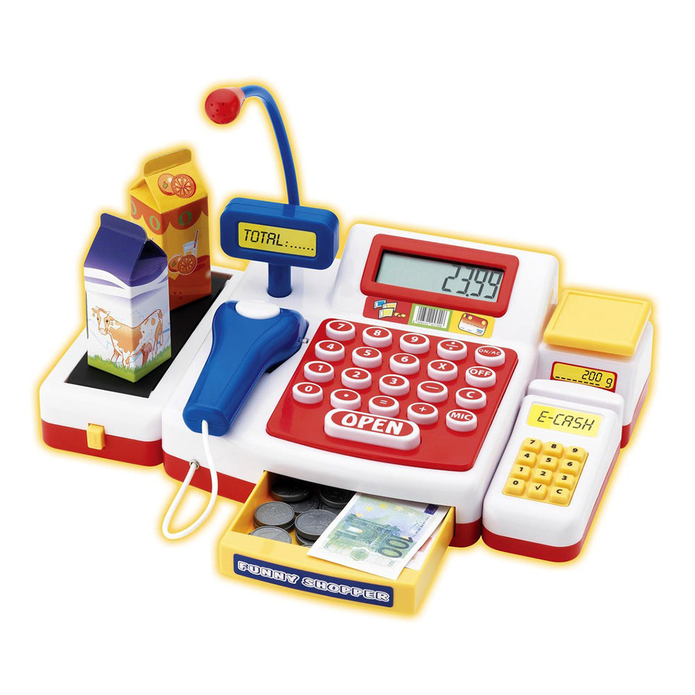 Caisse enregistreuse de jouets Simba au scanner