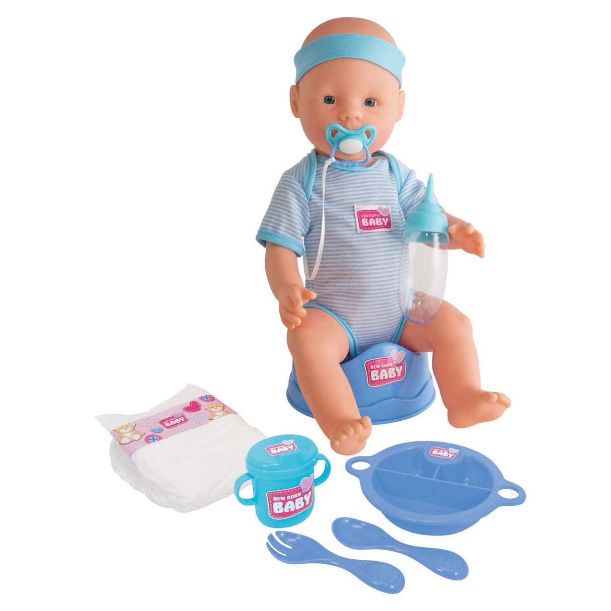 Set boy de soins de nouveau né pour bébé