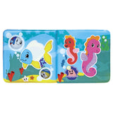 Abc magisch badboekje baby speelgoed waterpret kleurrijk zeedieren.